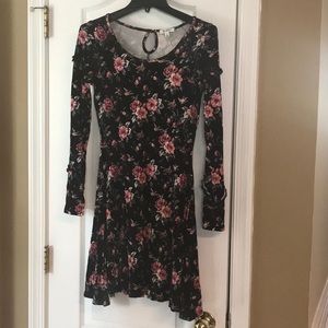 One Hart Long Sleeve Junior Dress